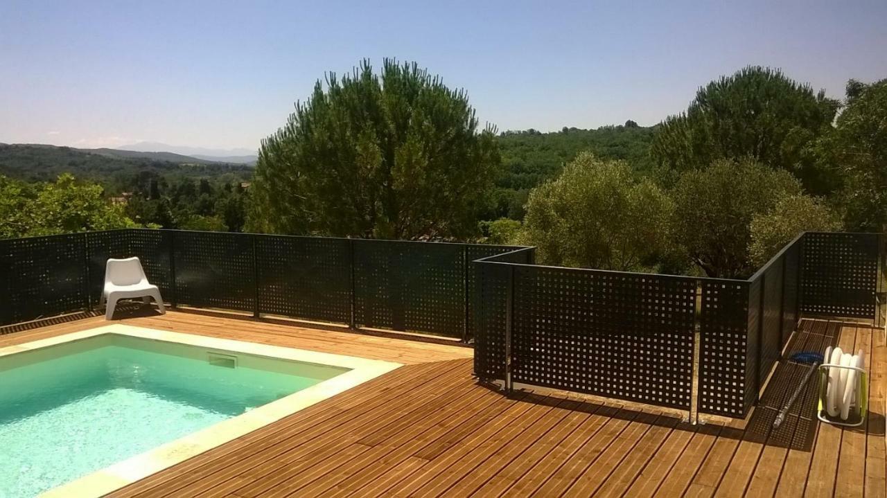 Villa Piscine Sud France Verzeille Exterior photo